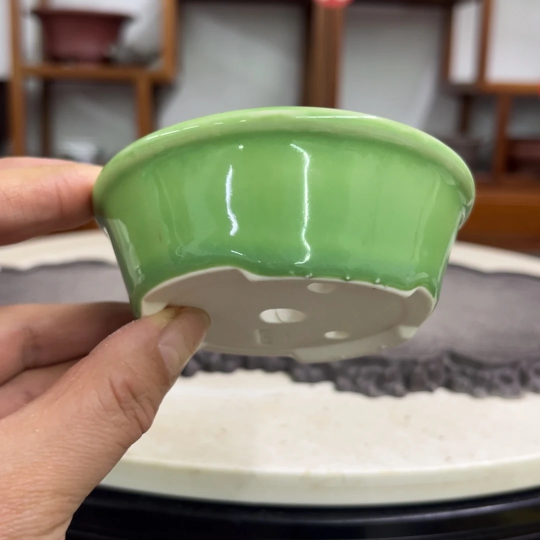 紫砂花盆瑕疵3/9。。。