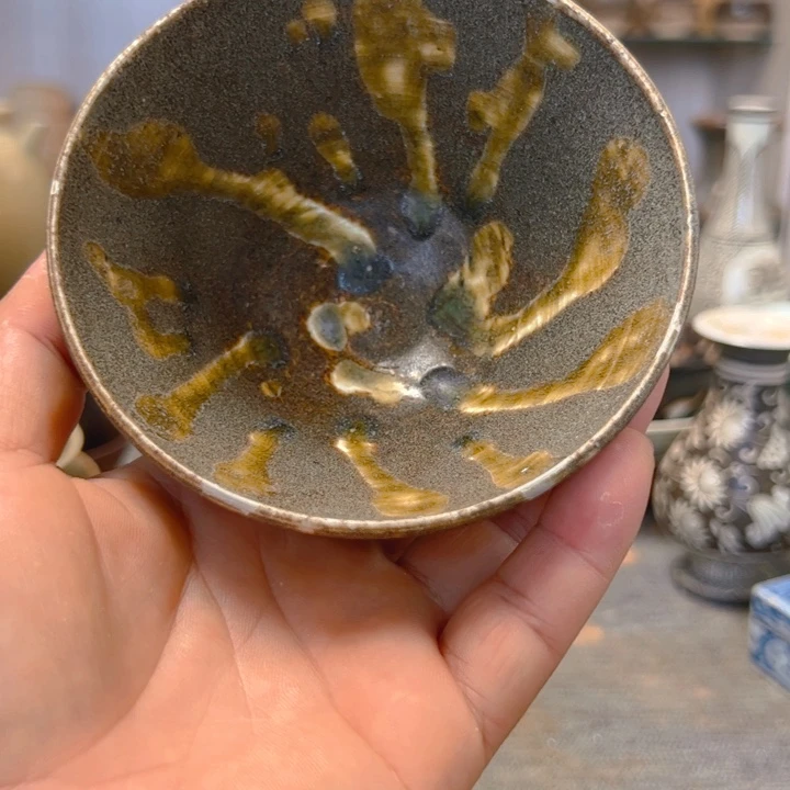 盖碗自**翔吉州窑茶盏不包邮