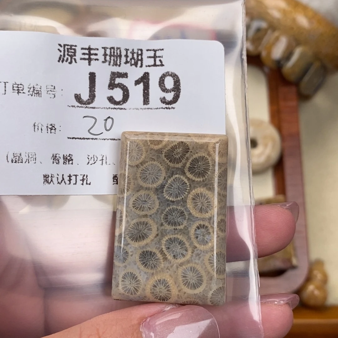 硅化玉颈饰未镶嵌茉*