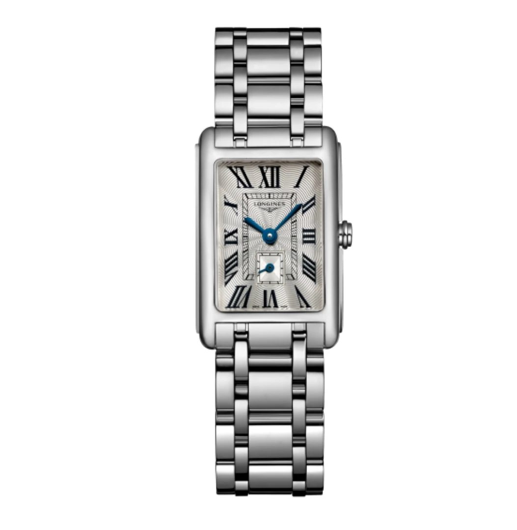 99新 Longines/浪琴 黛绰维纳255/石英腕表20.5*32女款气质