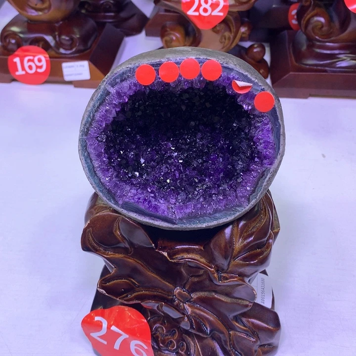 紫晶大型摆件（非配饰）未镶嵌