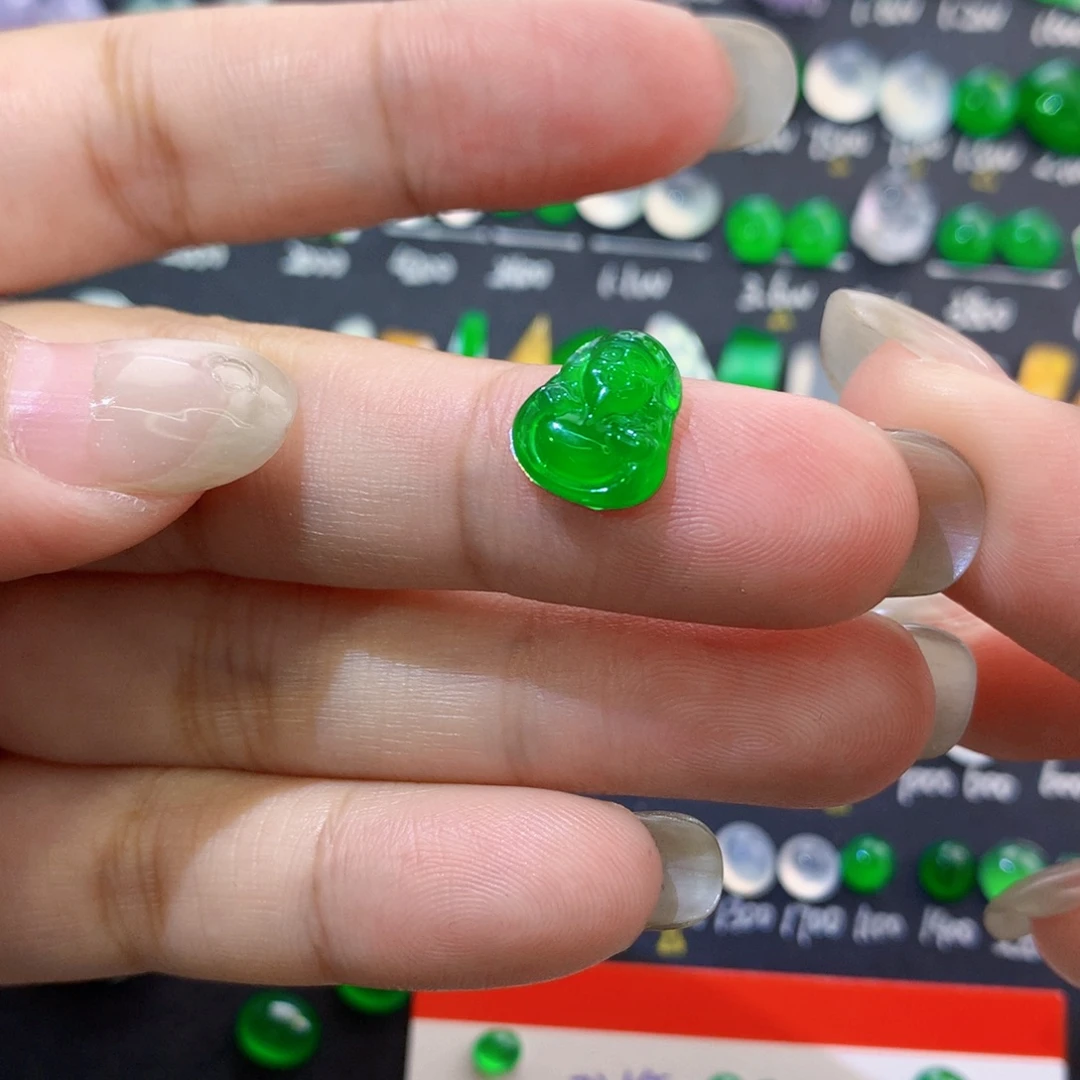 翡翠未镶嵌颈饰纯天然翡翠a货