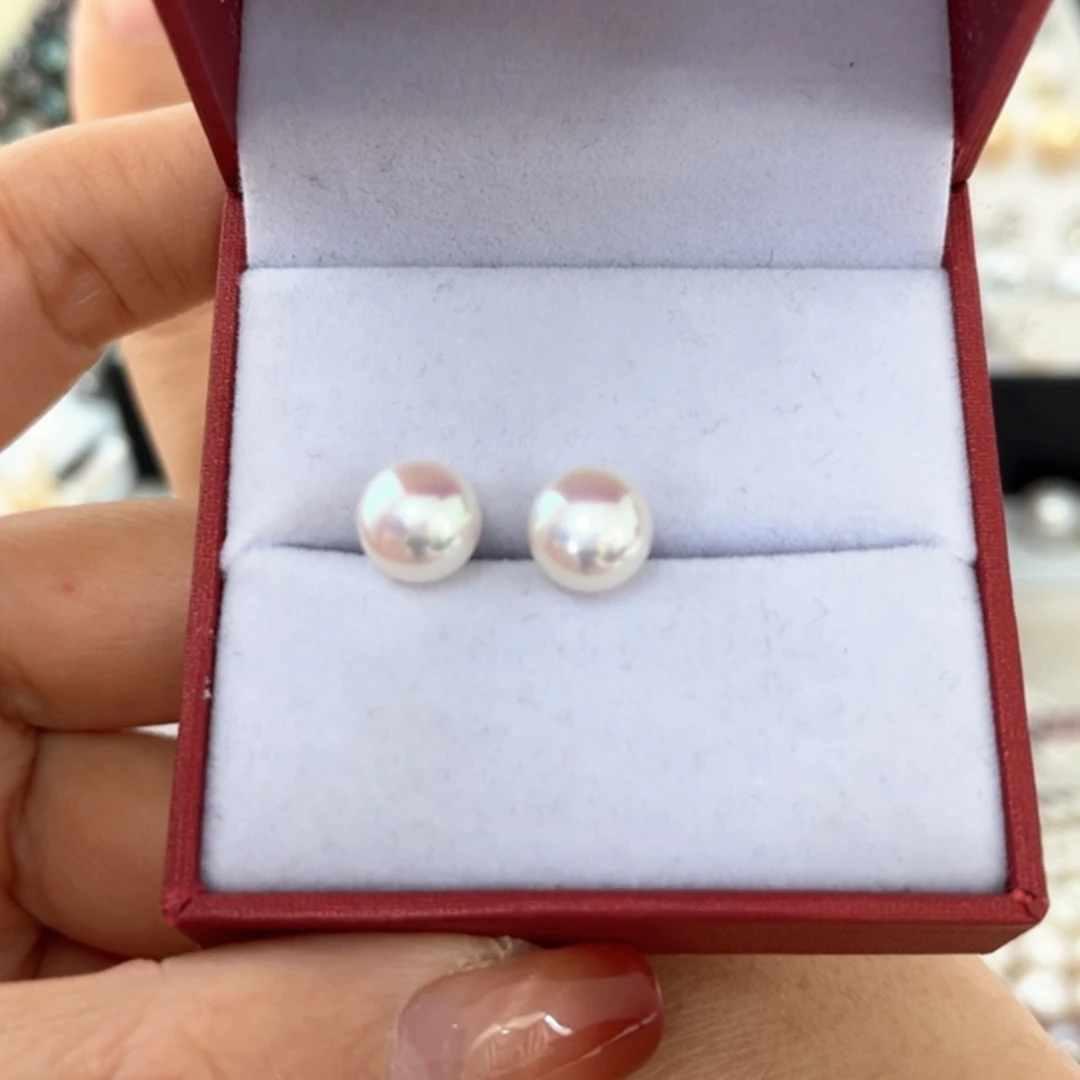 【闪购商品】银S925镶嵌耳饰淡水珍珠