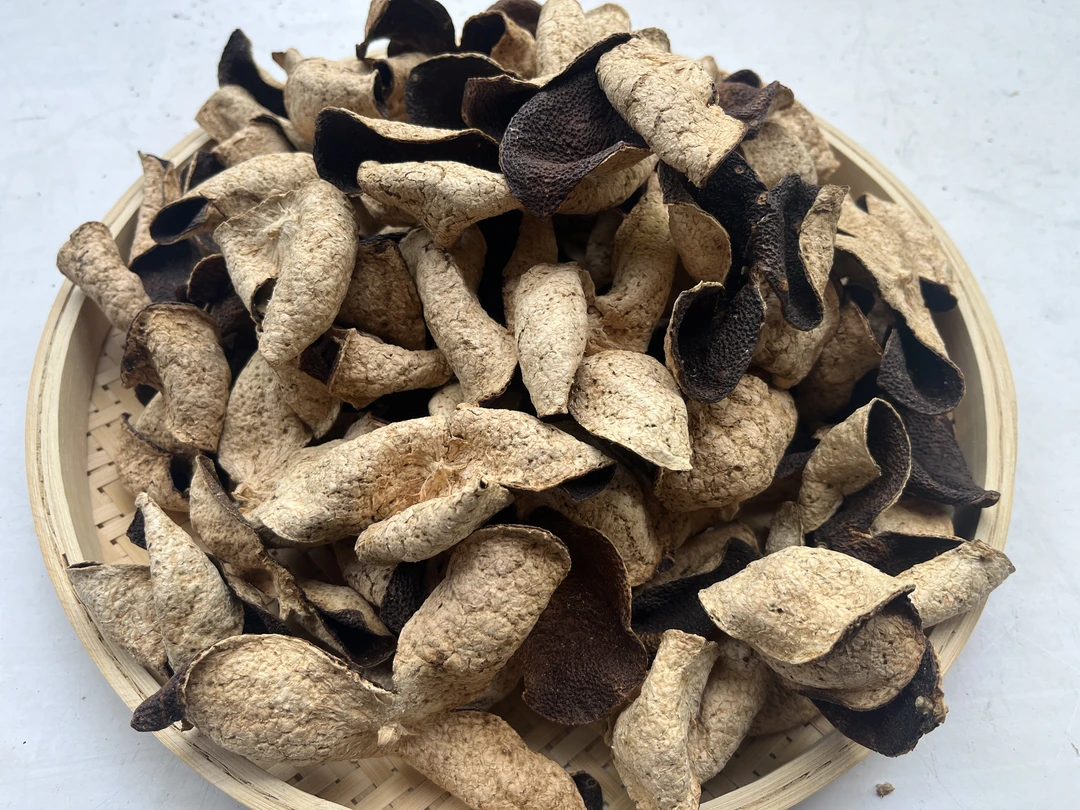 【实体专供】2019年自家果园新会大红皮陈皮正宗本地老陈皮生晒整皮