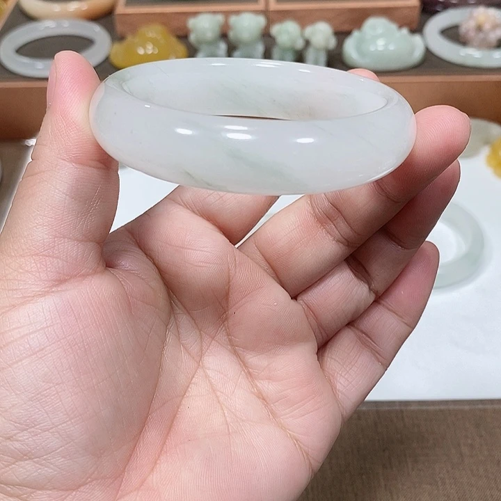 石英质玉手镯未镶嵌倾*～