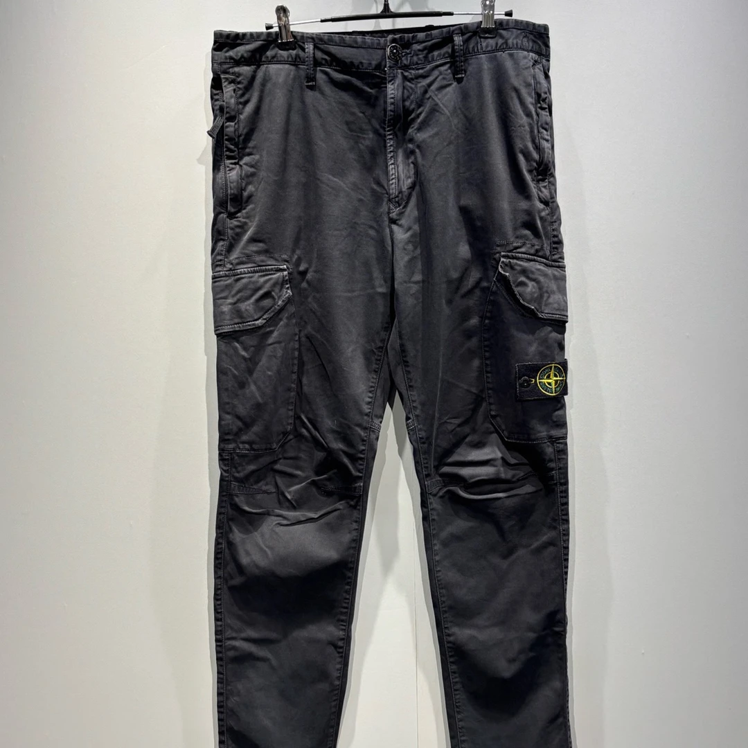 99新 STONE ISLAND 石头岛 经典徽标 水系工装裤/32码/0619