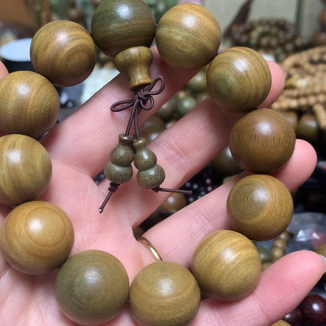 维腊木（绿檀）手串/手链c*·