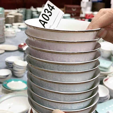 瓷034米饭碗10个………………