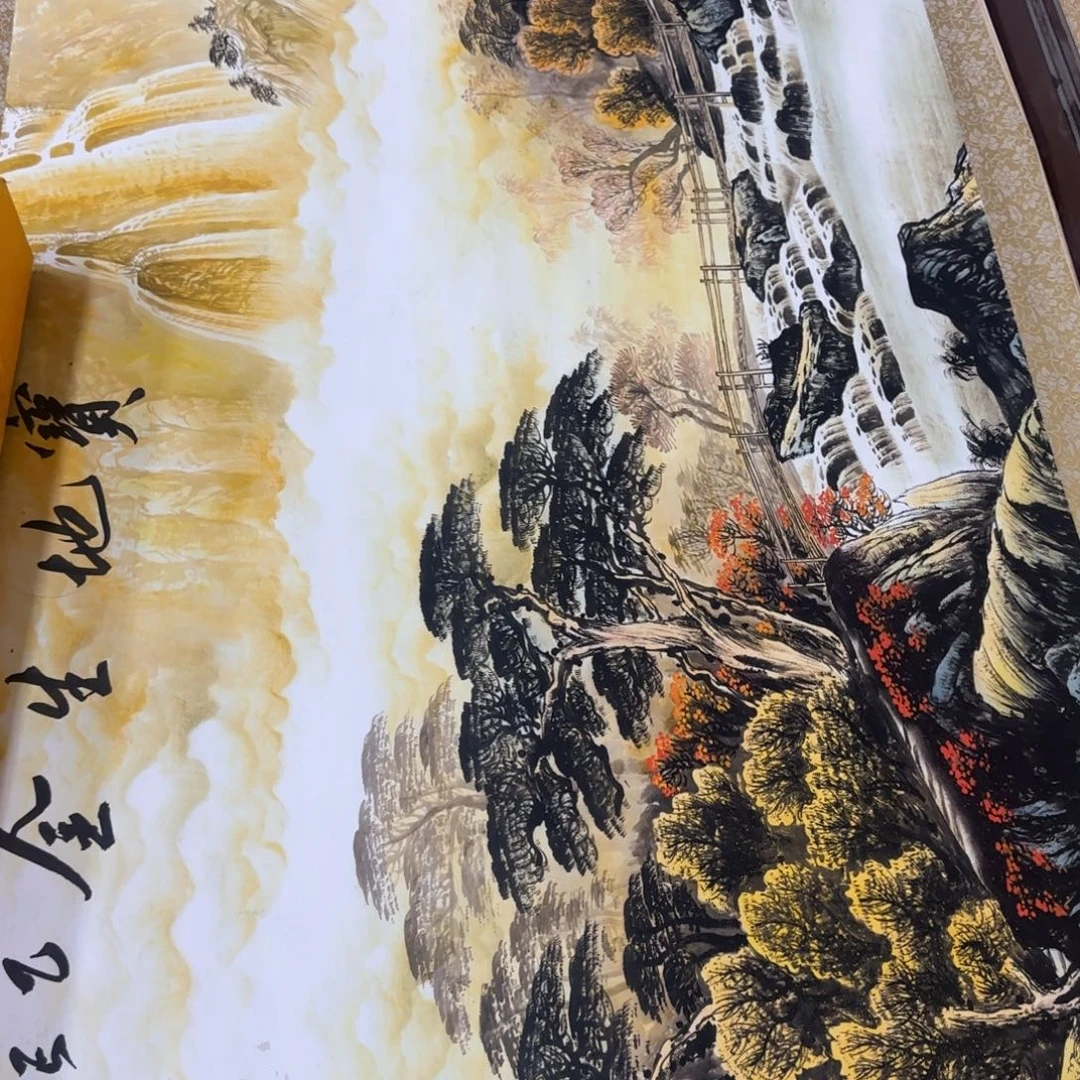 国画QC原创横山水作品！带证书！限购一单