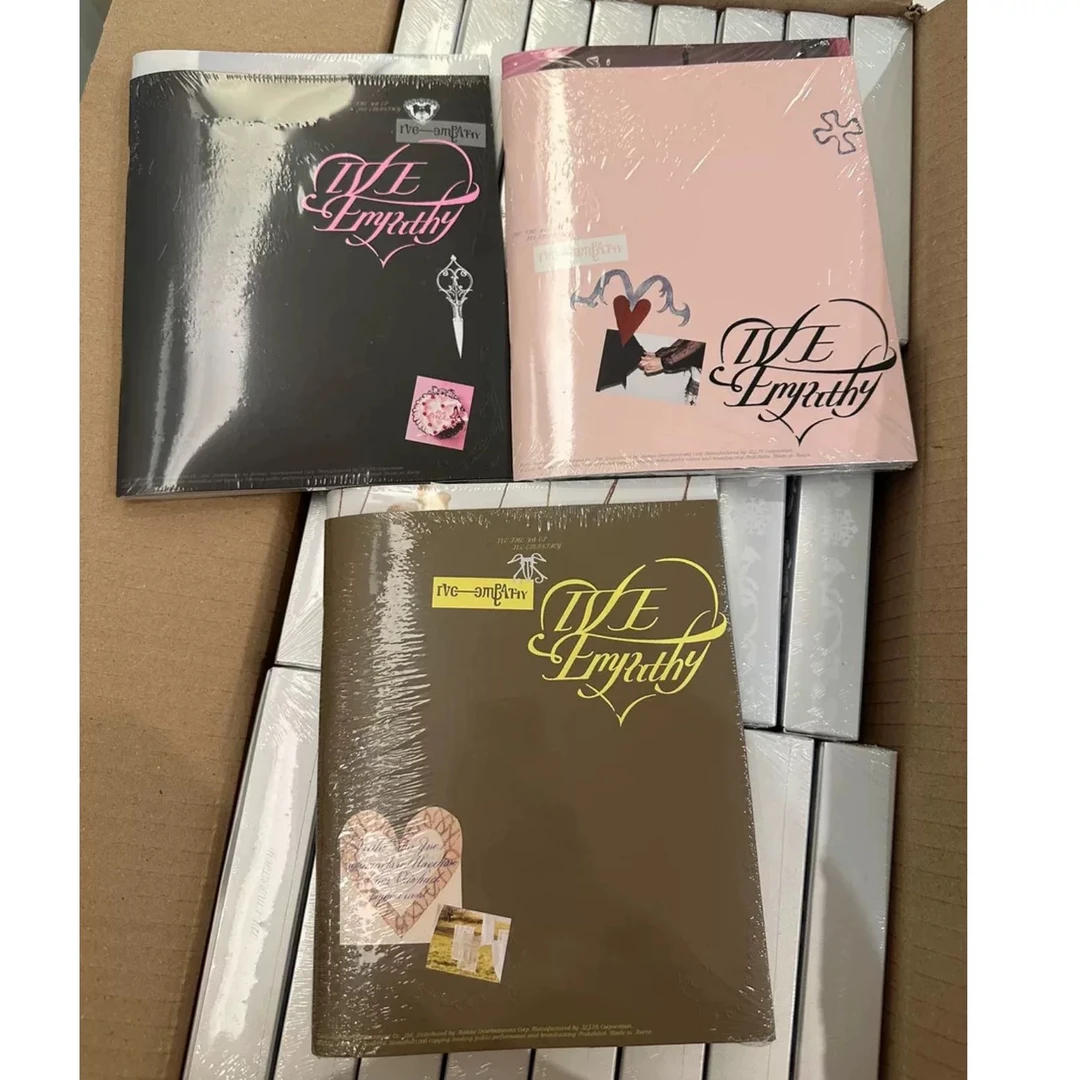 全款 芙新专辑 IVE迷你3辑 EMPATHY 张元英官方周边写真正版小卡
