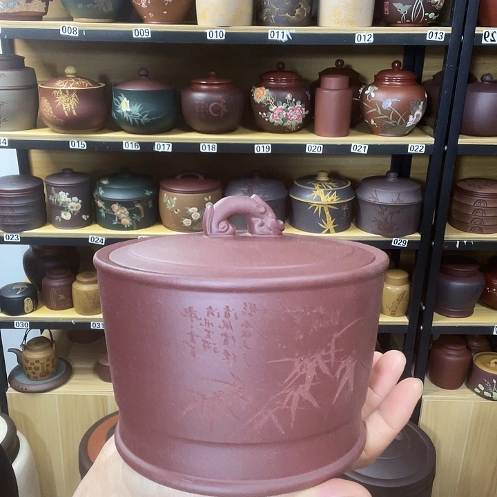紫砂茶叶罐紫砂茶叶罐