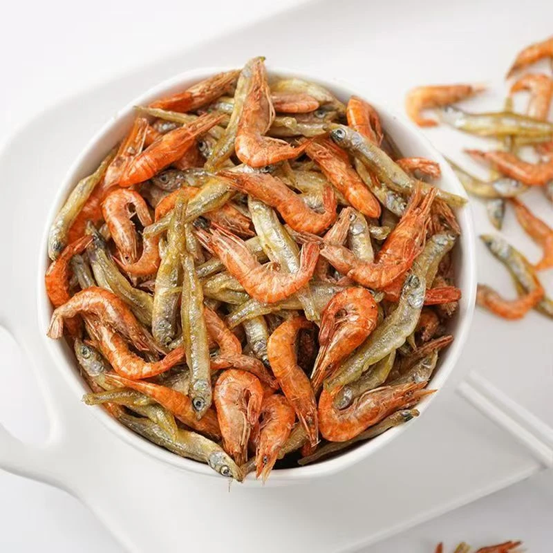 精选淡水无盐小鱼小虾混合装特产干货可当下酒菜