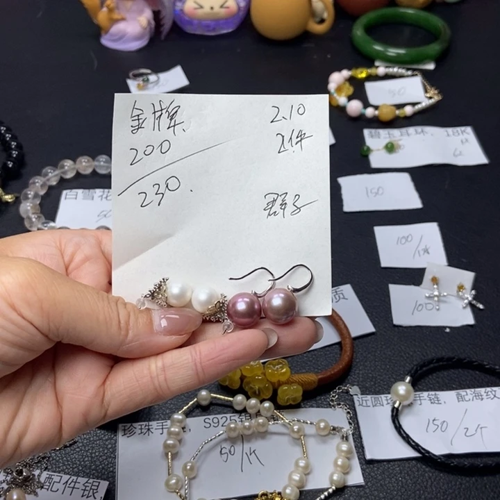 翡翠颈饰未镶嵌金****制