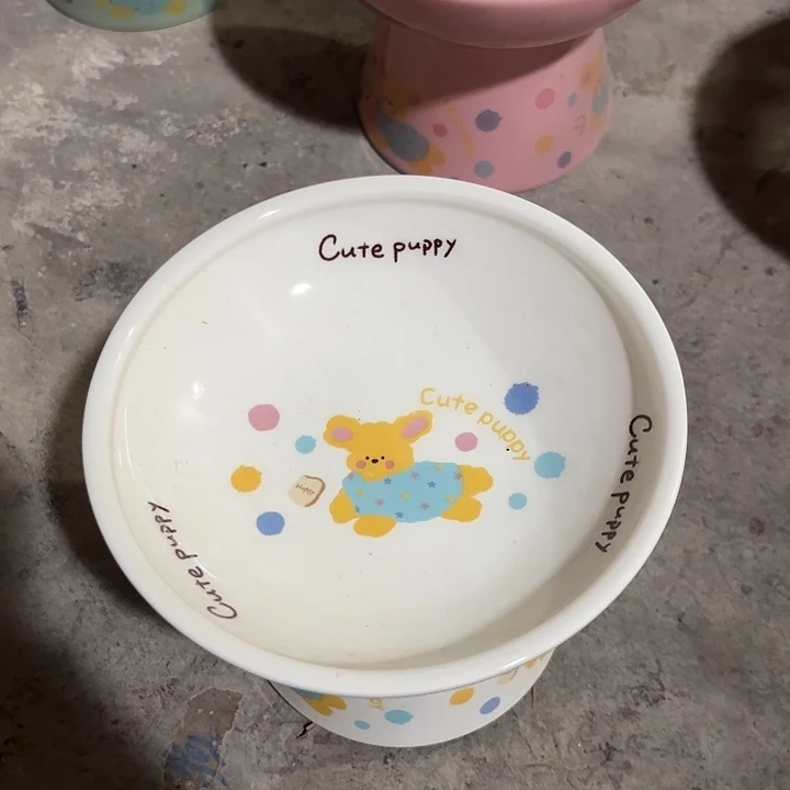 瓷片陶瓷小狗陶瓷微瑕