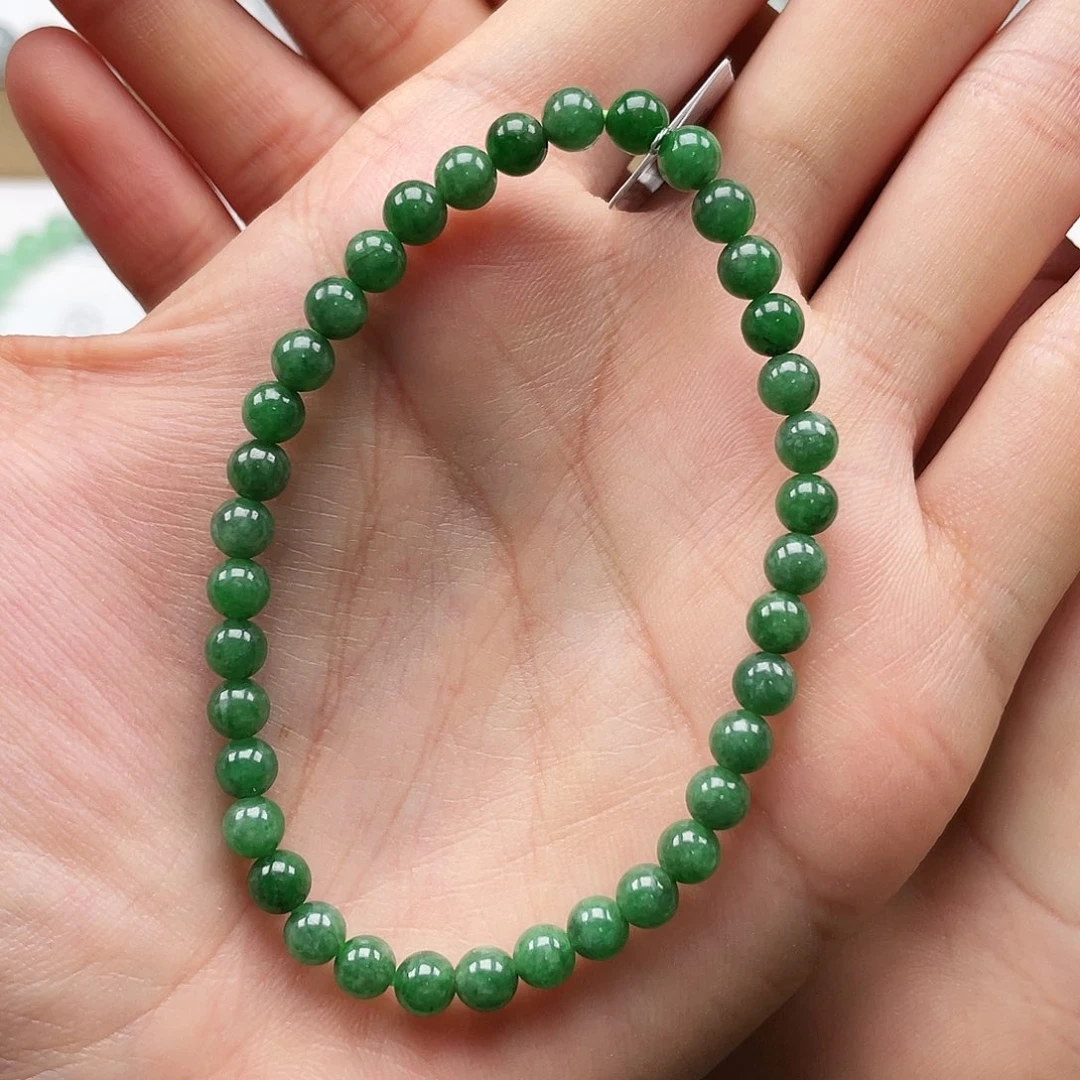 未镶嵌手串翡翠未镶嵌手链翡翠卡5