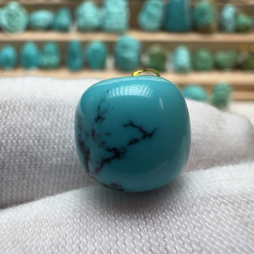 绿松石未镶嵌配饰11.1*10.5