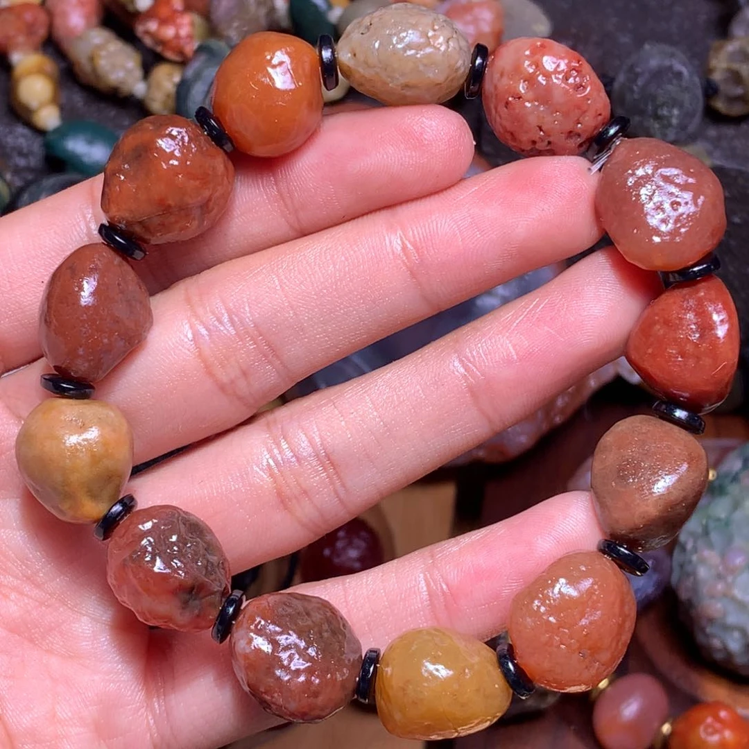 未镶嵌玛瑙/玉髓珠宝半成品