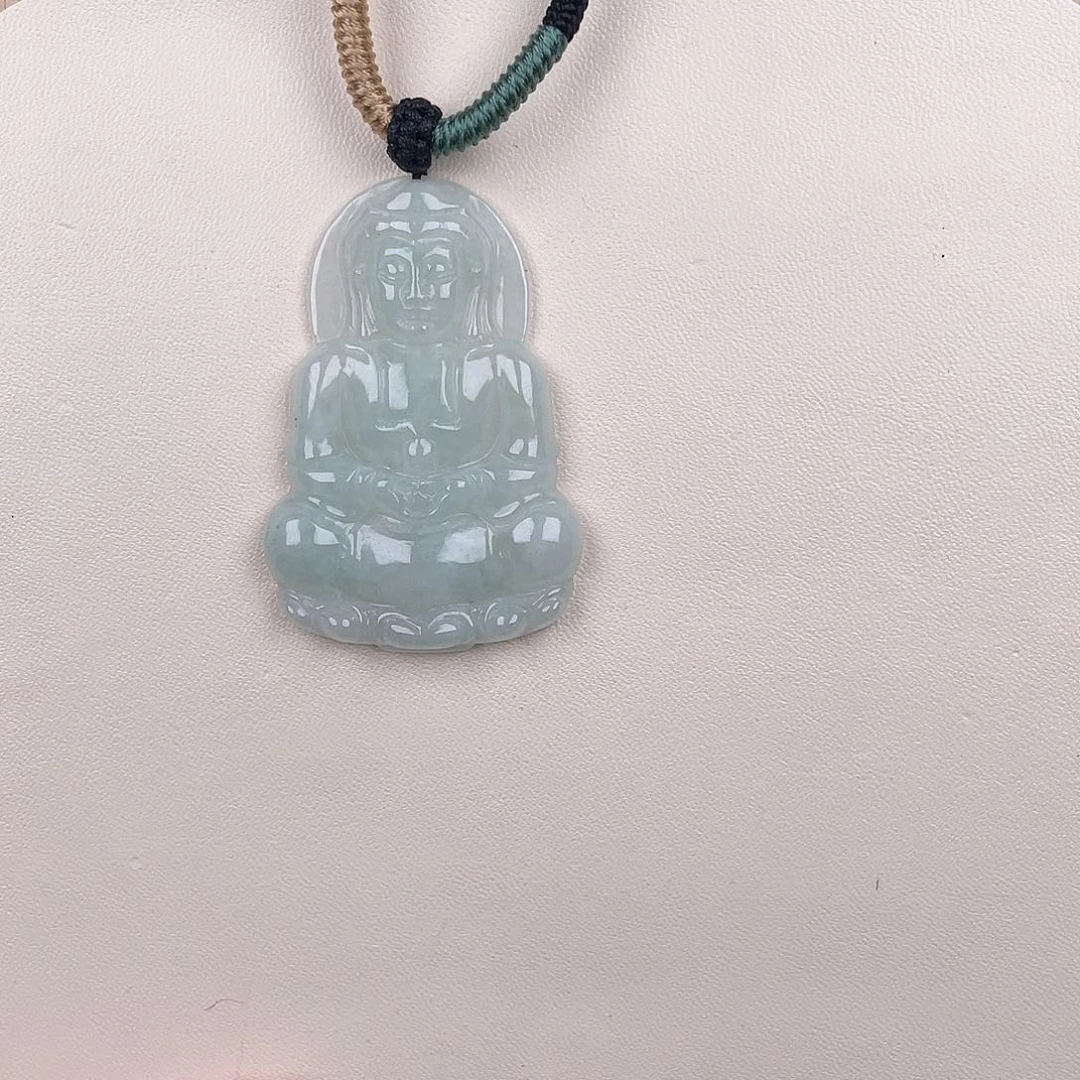 翡翠未镶嵌颈饰za028-1