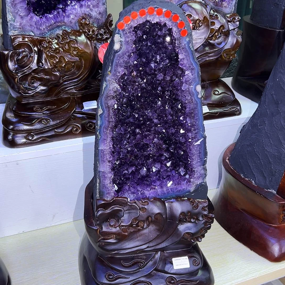 未镶嵌紫晶大型摆件（非配饰）