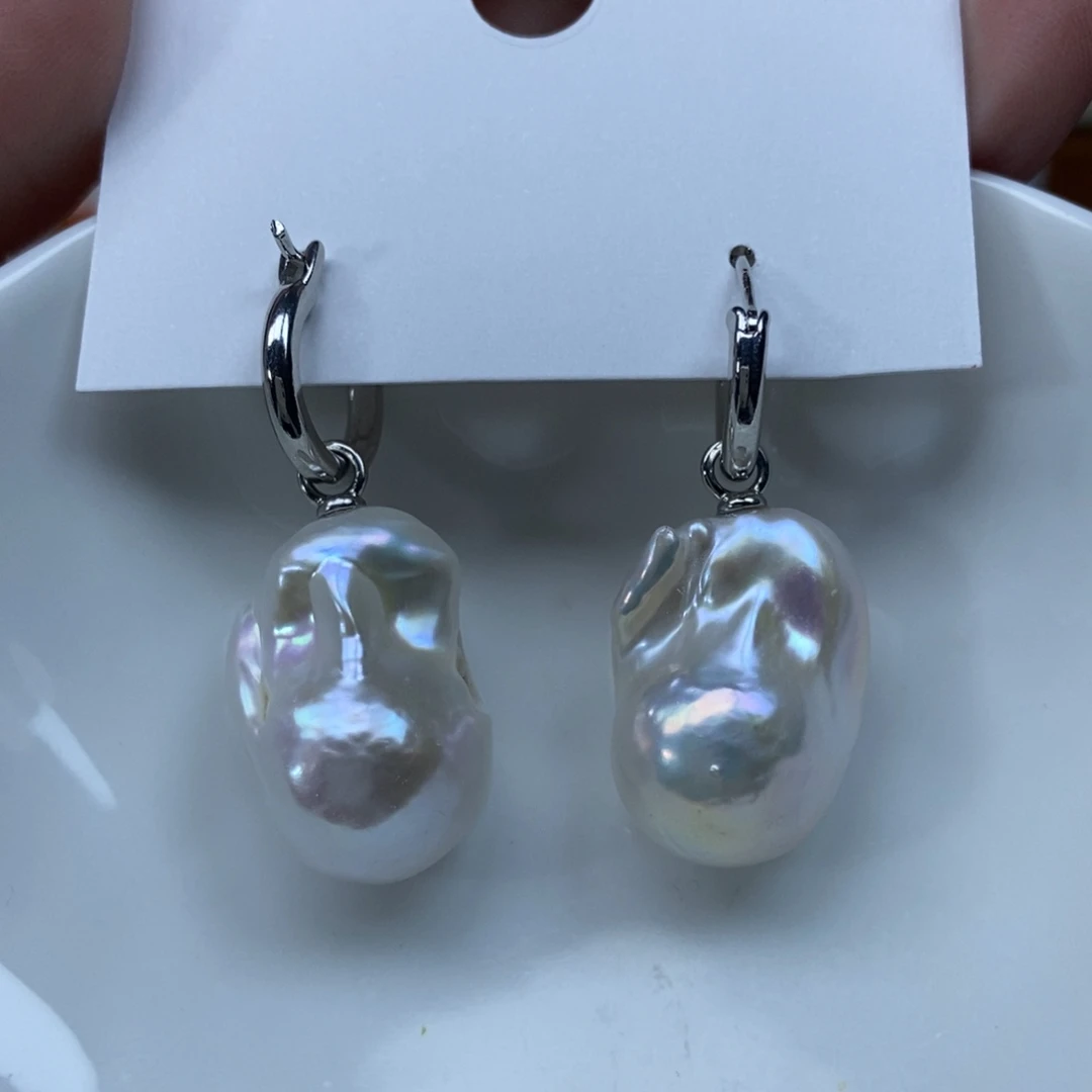 淡水珍珠耳饰合金特价421