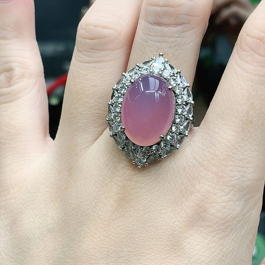 合金戒指玛瑙/玉髓