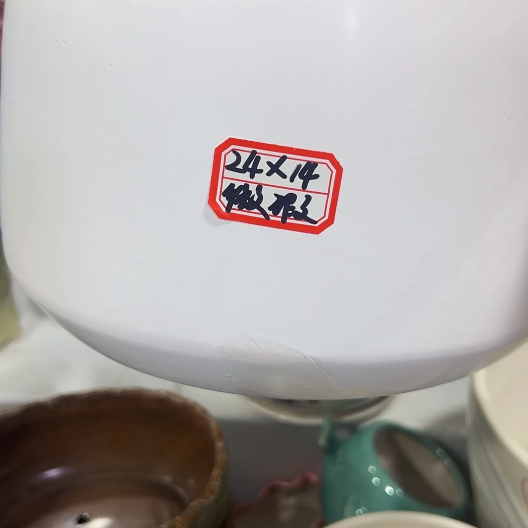 外贸尾单陶瓷花盆凑10米包邮