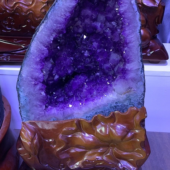 未镶嵌大型摆件（非配饰）紫晶