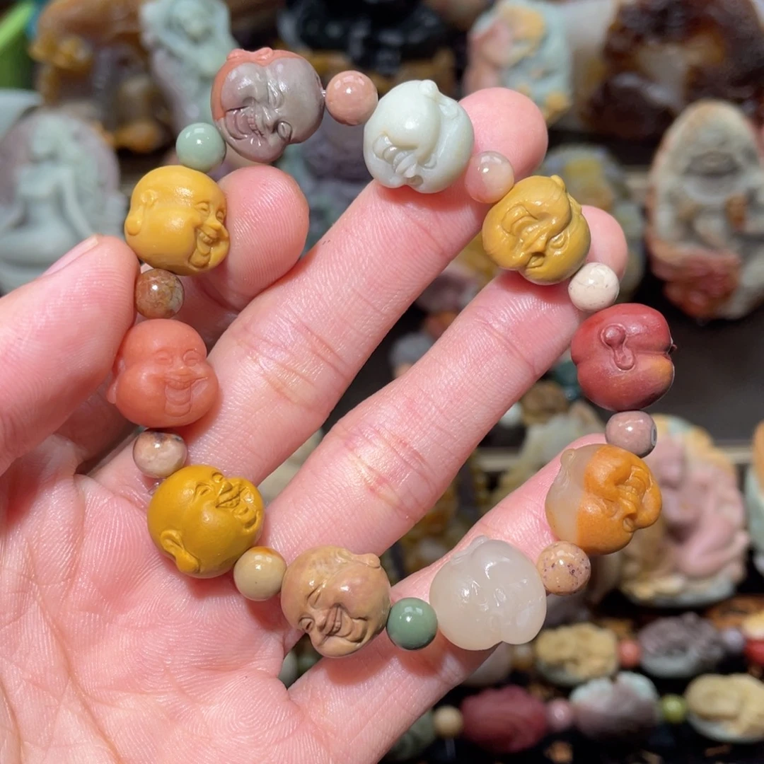 石英质玉未镶嵌手串