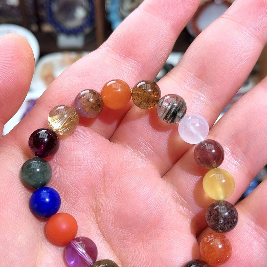 雪***.未镶嵌手链水晶手链12