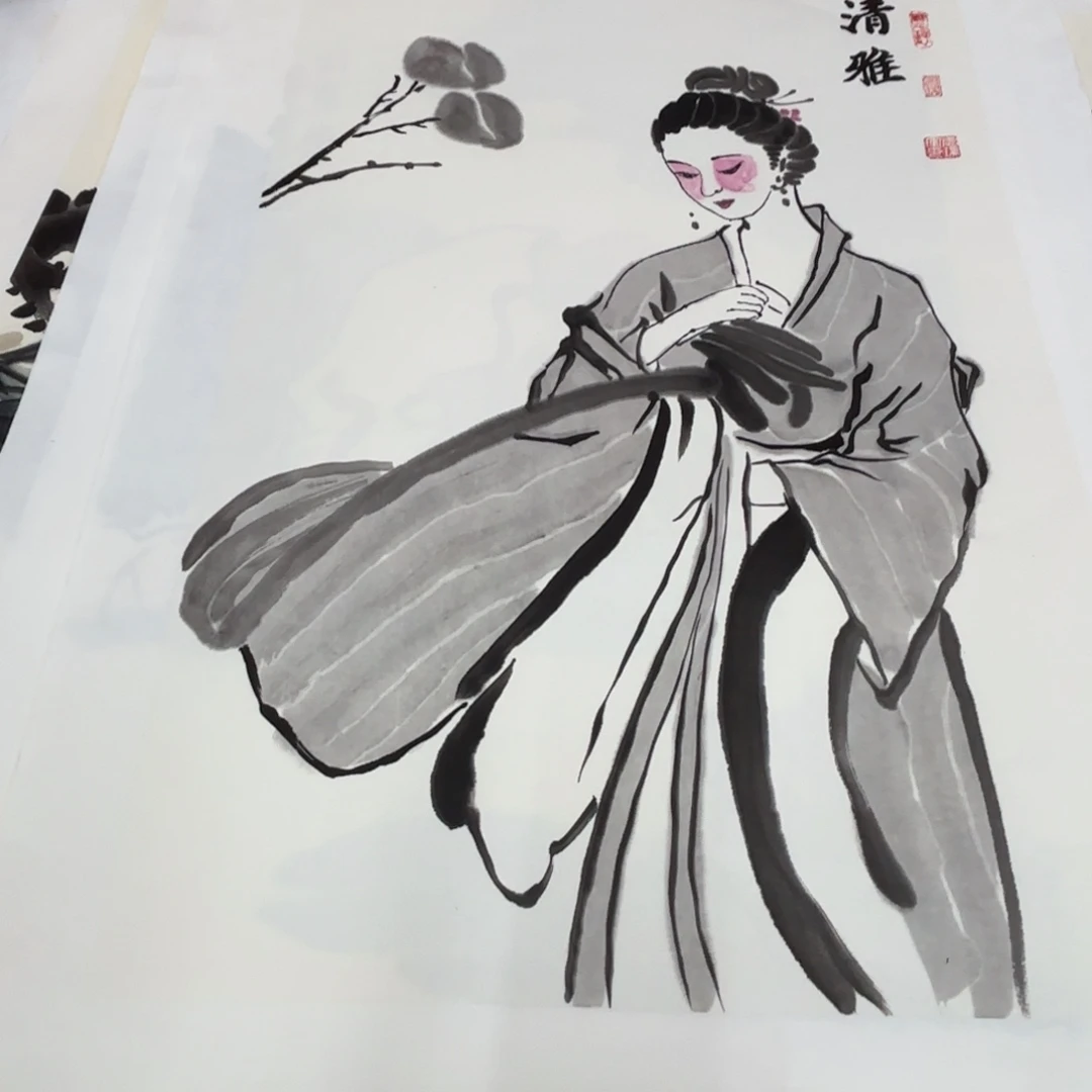 国画武瑞军老师作品刘