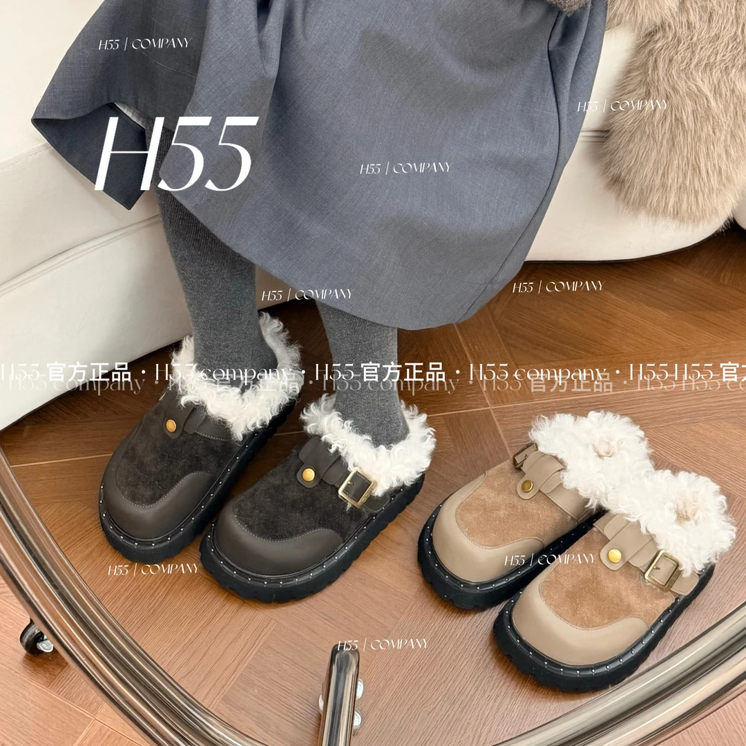 观星托卡｜结构美学博肯半拖5cm09-3091【X】