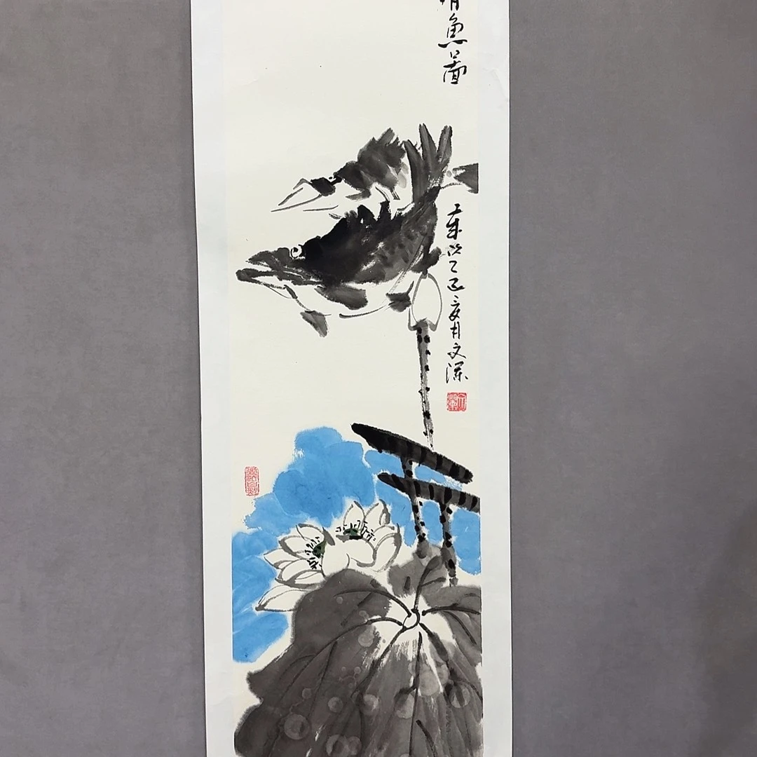 国画亲笔手绘放心去藏
