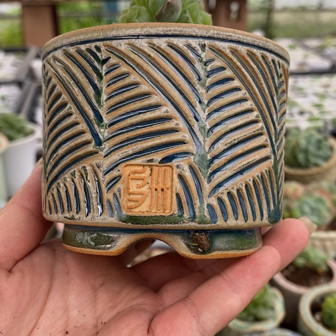 鲁班手刻底足有瑕7口