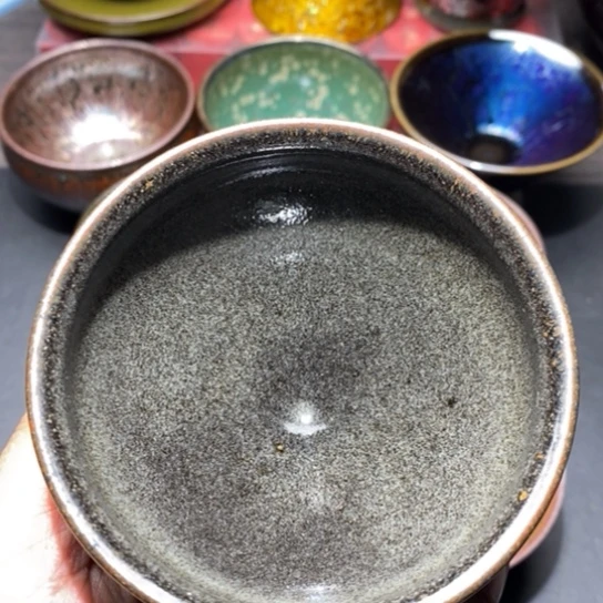 茶盏建盏主人杯茶壶盖碗品茗杯036