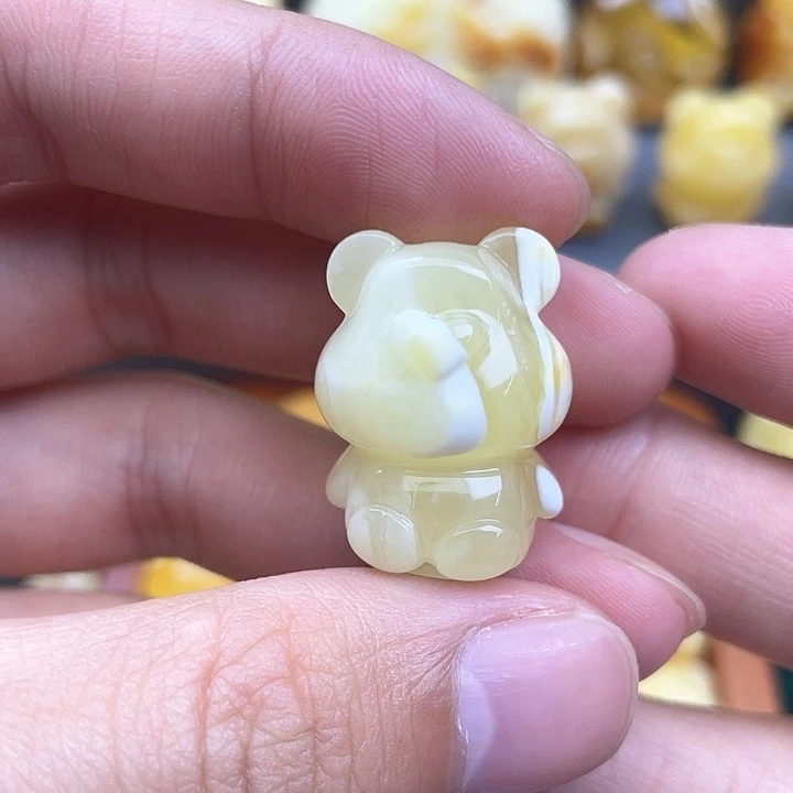 琥珀裸石未镶嵌蜜蜡