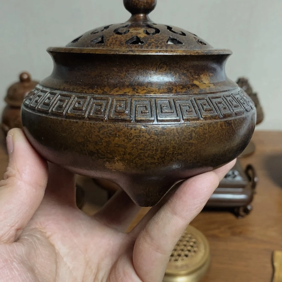 铜『**』盛世铜炉铜器香炉工艺品