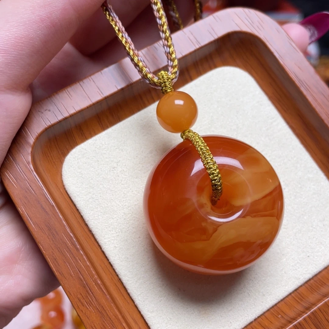 蜜蜡未镶嵌颈饰项链