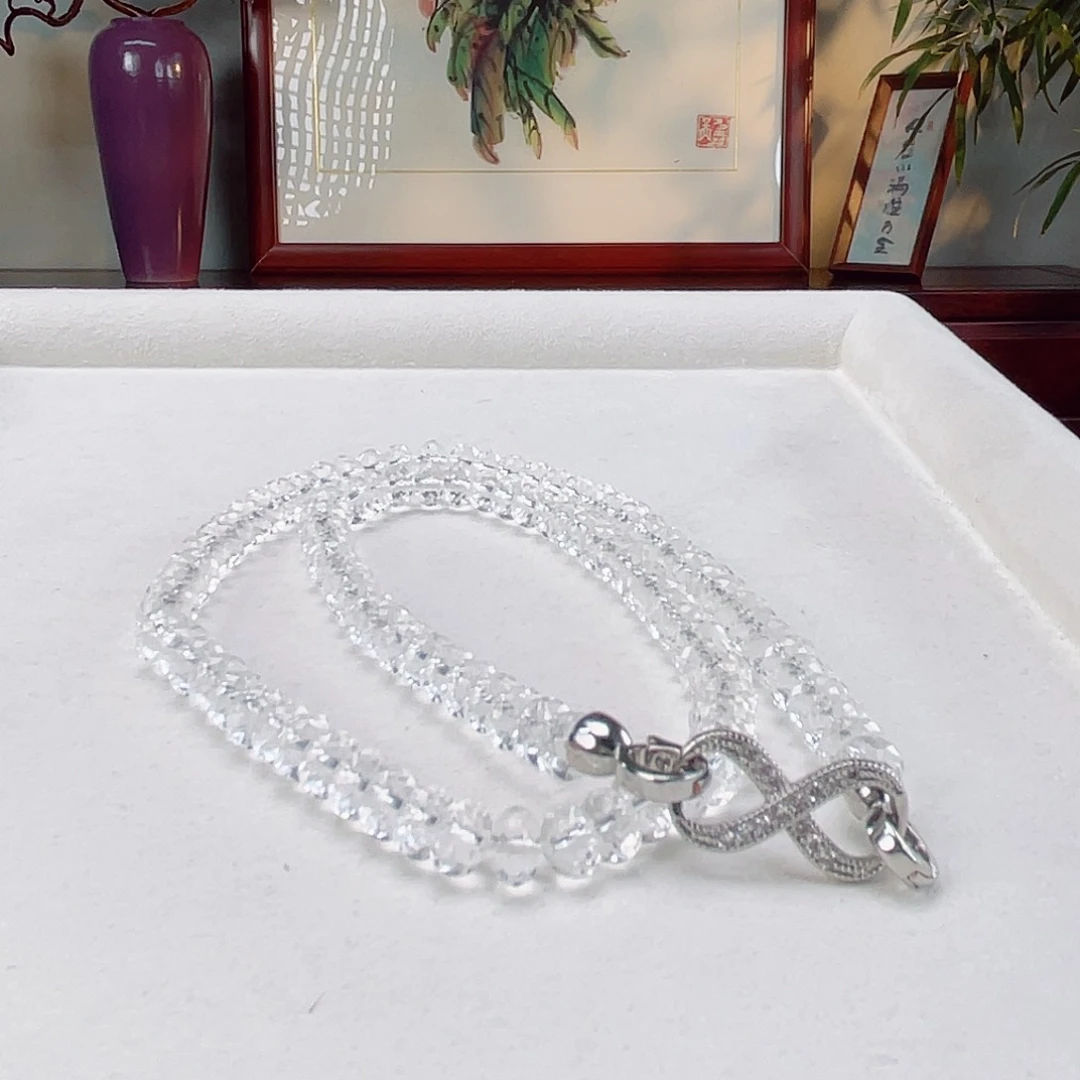 水晶颈饰未镶嵌水晶6.5