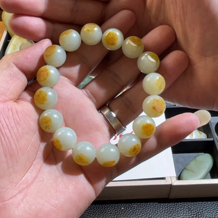 和田玉未镶嵌吊坠(不含链)南*