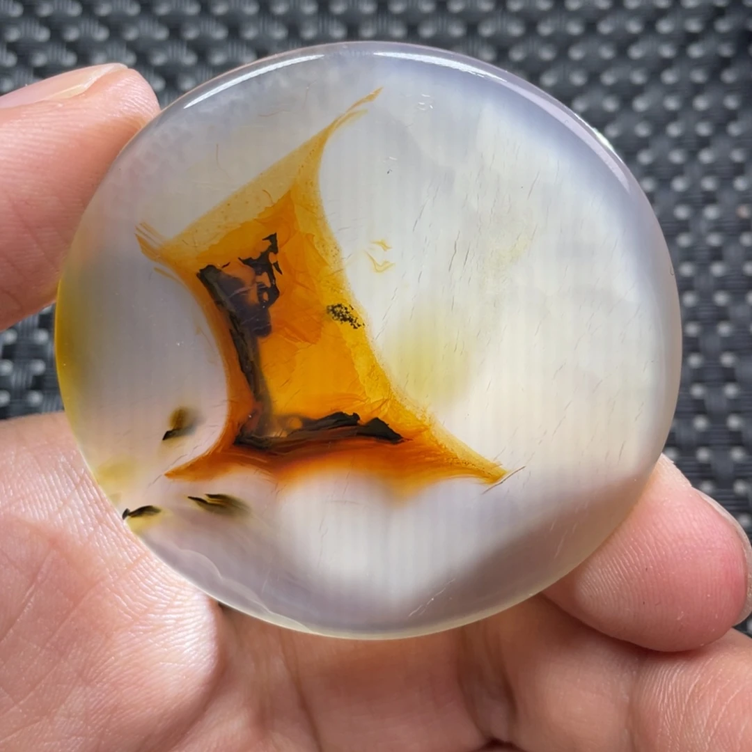 未镶嵌颈饰玛瑙/玉髓老***亮