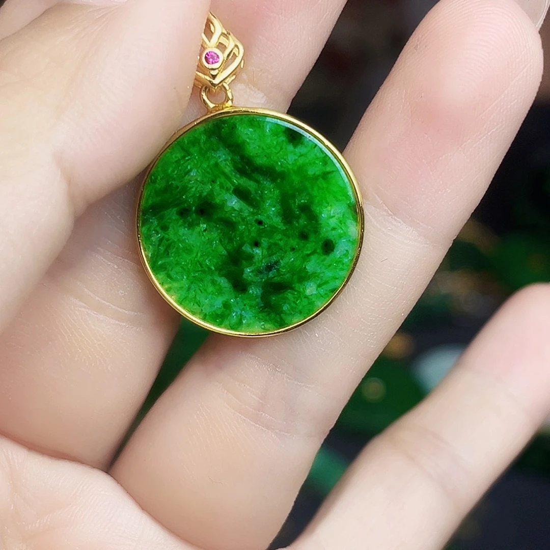 翡翠银S925镶嵌颈饰多样性