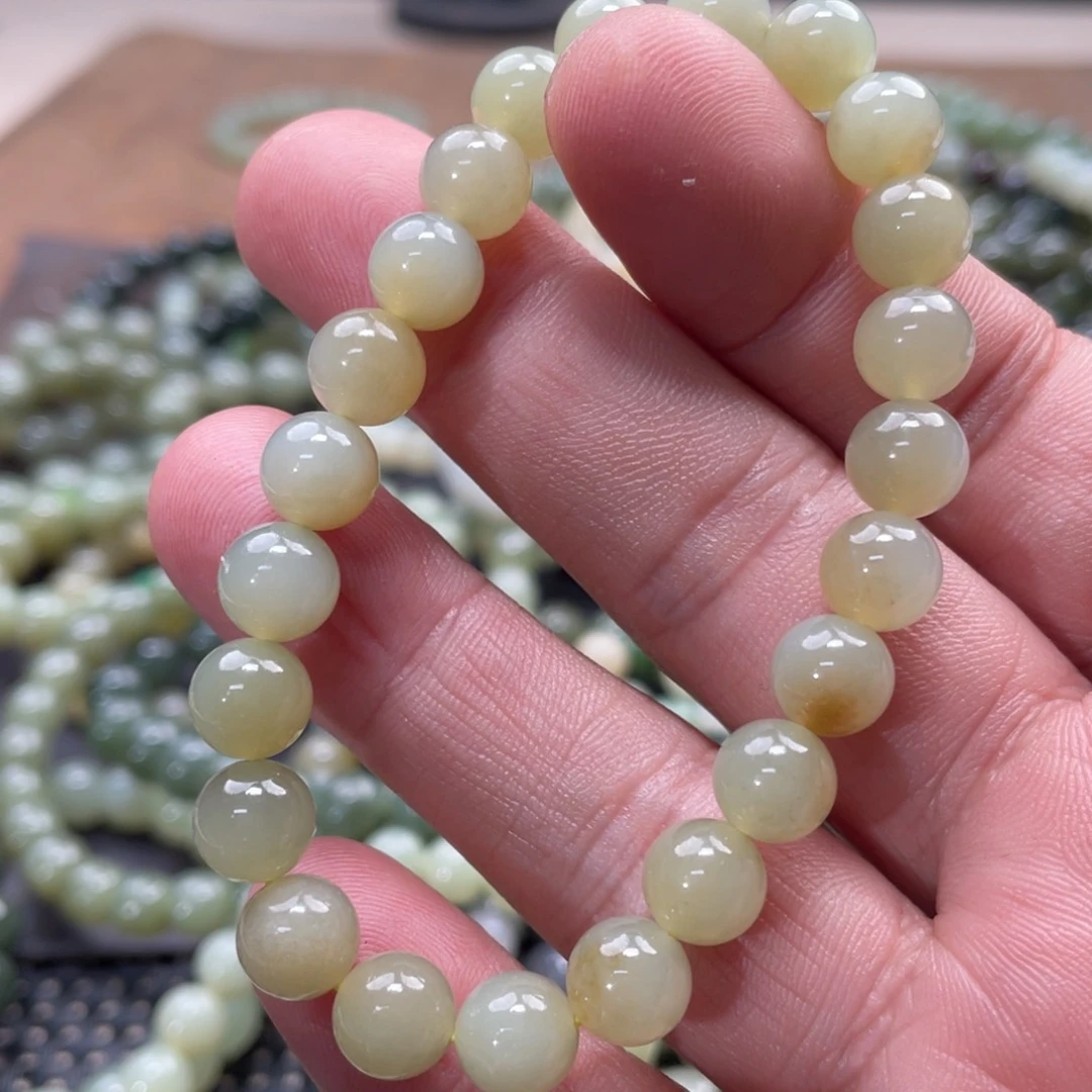 和田玉手链未镶嵌