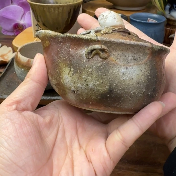 柴岗守备前烧宝瓶福利一口价