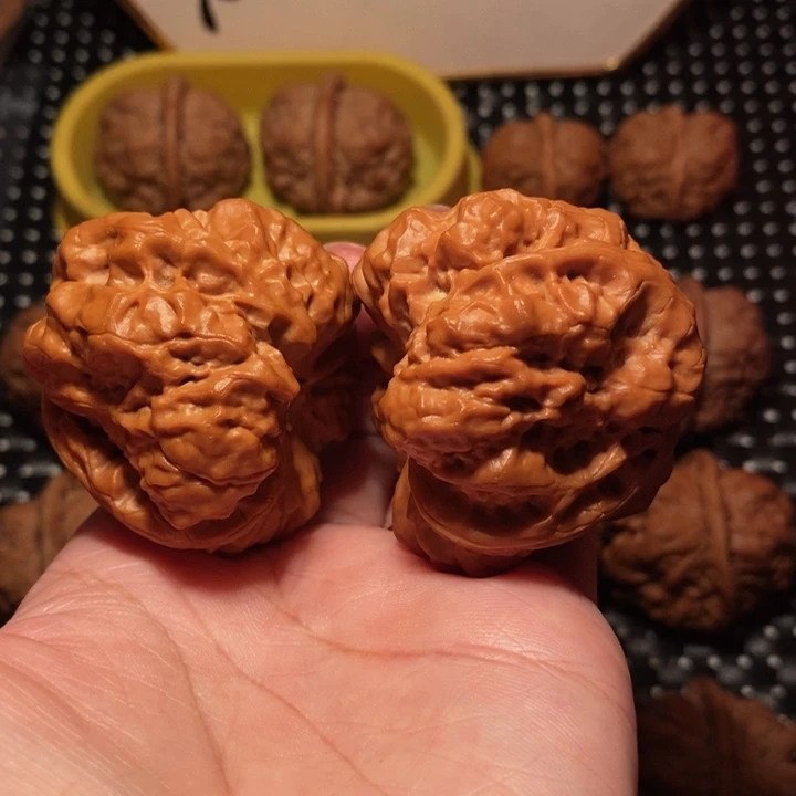 文玩核桃把件蛙王