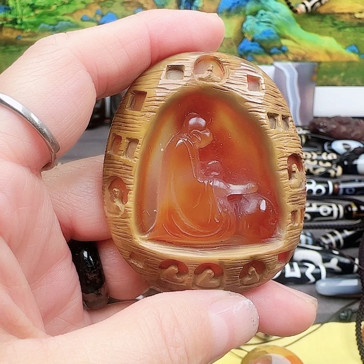 玛瑙/玉髓合金珠宝半成品