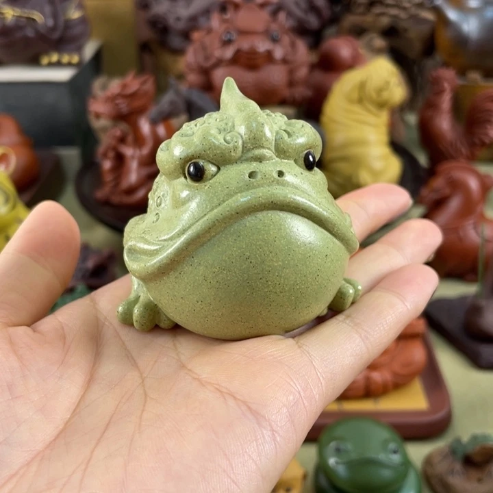 紫砂茶宠紫砂金蟾