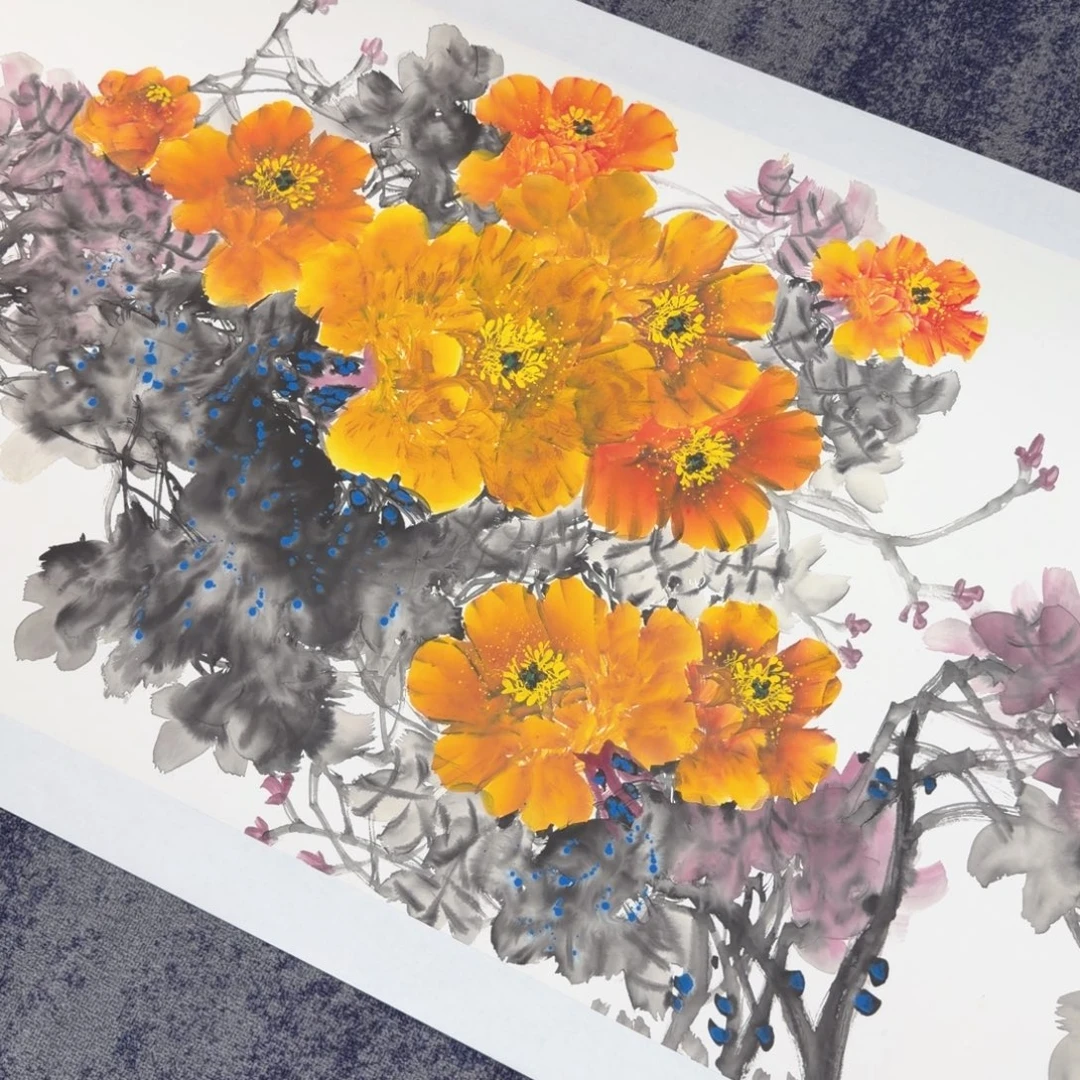国画国画山水画花鸟
