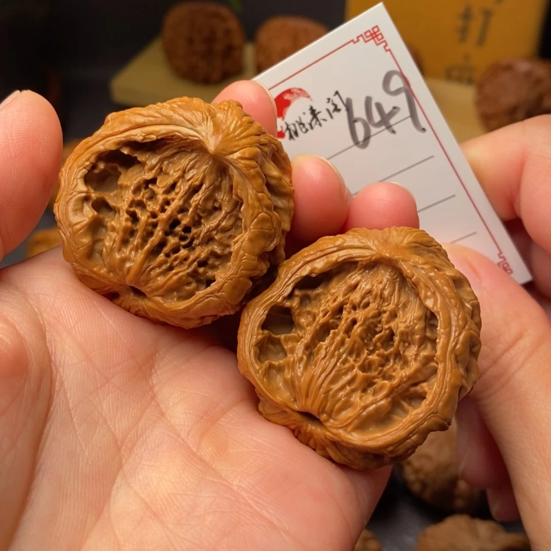 把件文玩核桃649号麦穗虎头蛇