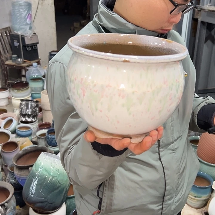 微瑕盐酥鸡啦啦花盆