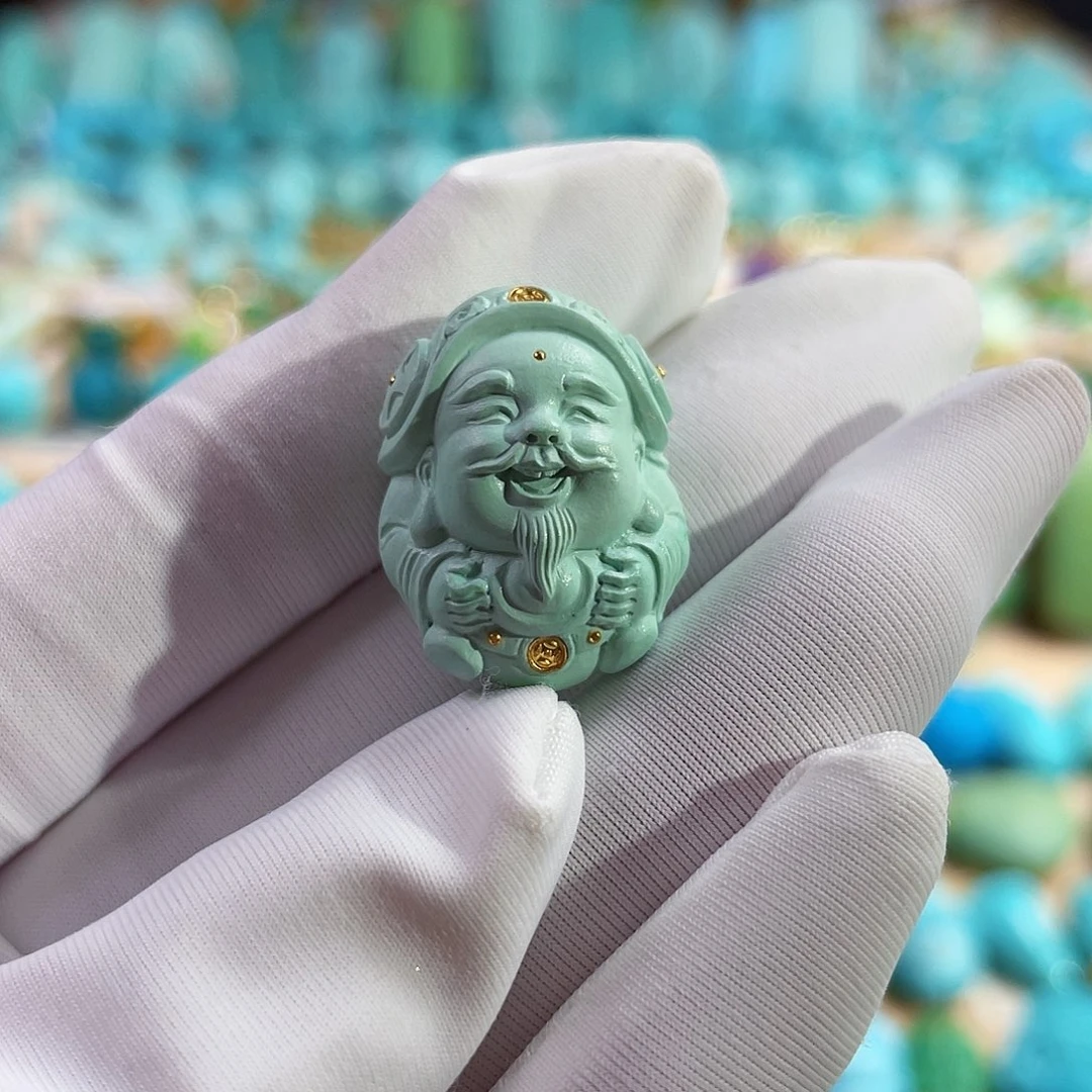 绿松石未镶嵌珠宝奇石